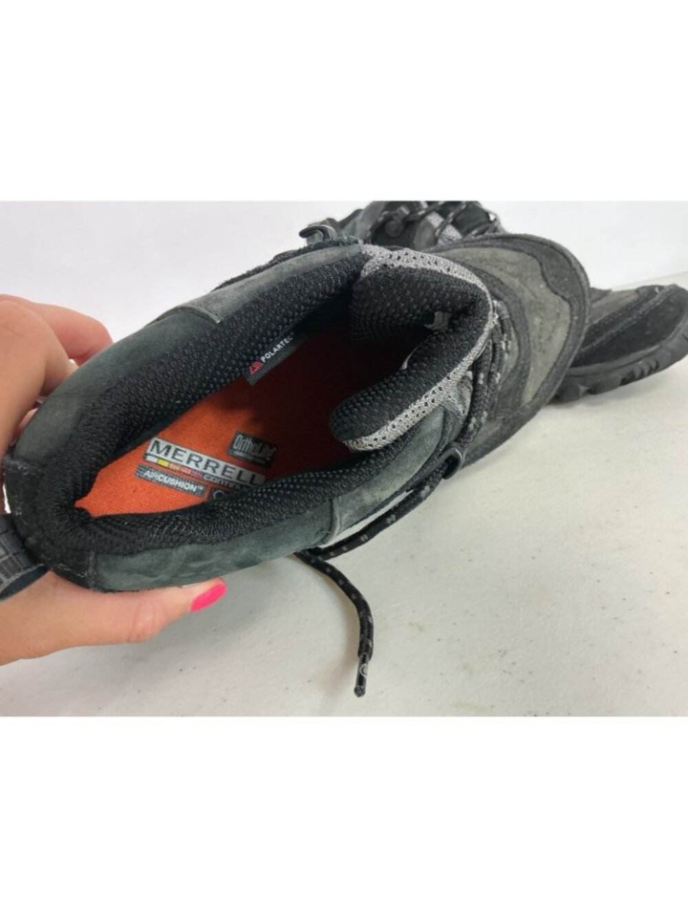 Merrell Lace-Up Hiking Boots Vibram Sole Waterproof Womens 8 - Picture 5 of 7